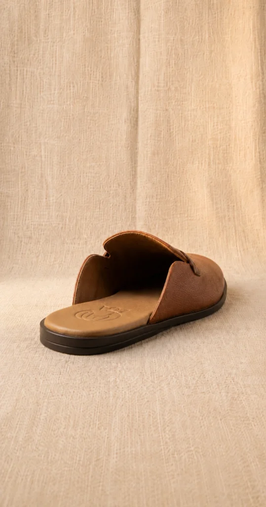 Leather Urban Mule (Brown)