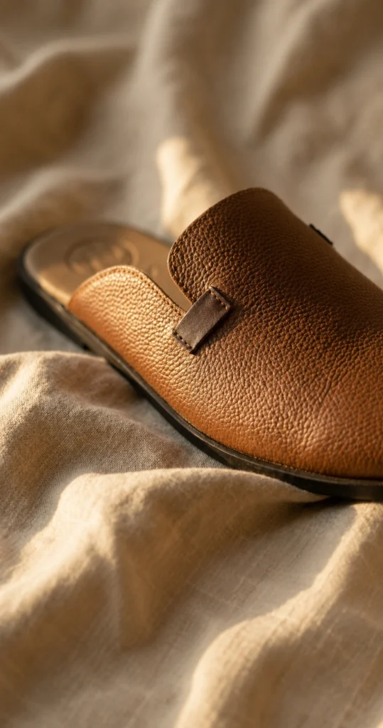 Leather Urban Mule (Brown)