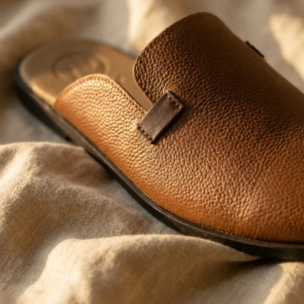Leather Urban Mule (Brown)
