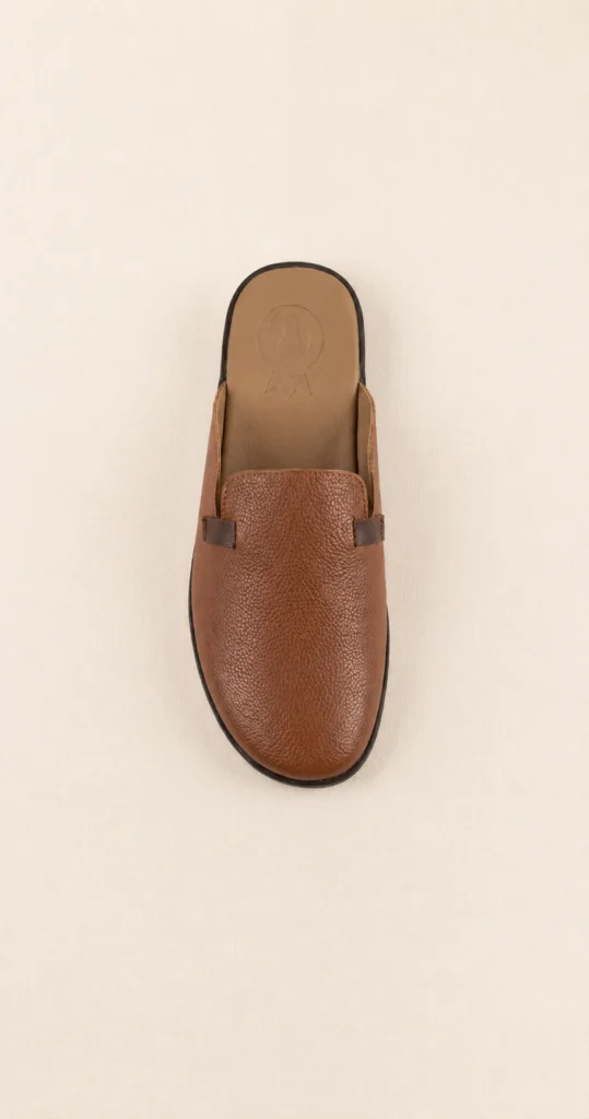 Leather Urban Mule (Brown)